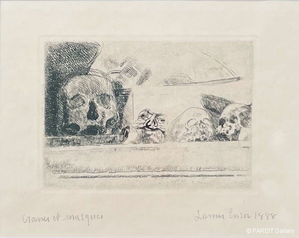 ENSOR James - Schedels en maskers
